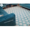 Carpet Cover Welsoft Elastic 120 x 180 cm - Turquoise