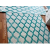 Carpet Cover Welsoft Elastic 80 x 300 cm - Turquoise