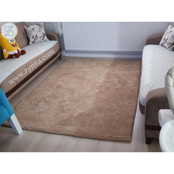 Carpet Cover Welsoft Elastic 80 x 150 cm - Dark Brown