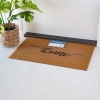 Welcome To Our Home Zymta Doormat 45 x 75 cm - Brown / Black