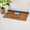 Thankful Zymta Doormat 45 x 75 cm - Brown / Black