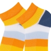 3 Pairs Sunny Boys Ankle Socks Asorty Size (31 - 33 ) Age: 6-8 - Blue  / Yellow