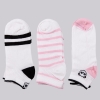 3 Pairs 3D Panda Girls Socks Size: (34 - 36) Age: 8-10 Years - White / Pink / Black