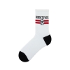 3 Pairs Football Patterned Men Socks Asorty ( 43 -  45 ) - Ecru / White / Black