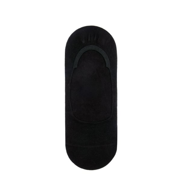 1 Pair Simple Patterned Women Invisible Socks Asorty ( 36 - 38 ) - Black