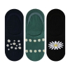 1 Pair Daisy Patterned Women Socks Asorty ( 36 - 40 ) - Green