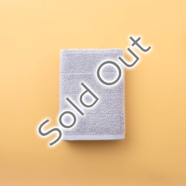 Cool 50 x 90 cm Face Towel Premium Cotton - Grey