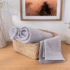 Pale 70 x 140 cm Bath Towel Premium Cotton - Grey