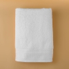 Pale 70 x 140 cm Bath Towel Premium Cotton - White