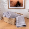 Stylish 70 x 140 cm Bath Towel Premium Cotton - Grey