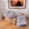 Modern 70 x 140 cm Bath Towel Premium Cotton - Grey