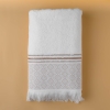Modernistic 70 x 140 cm Bath Towel Premium Cotton - White