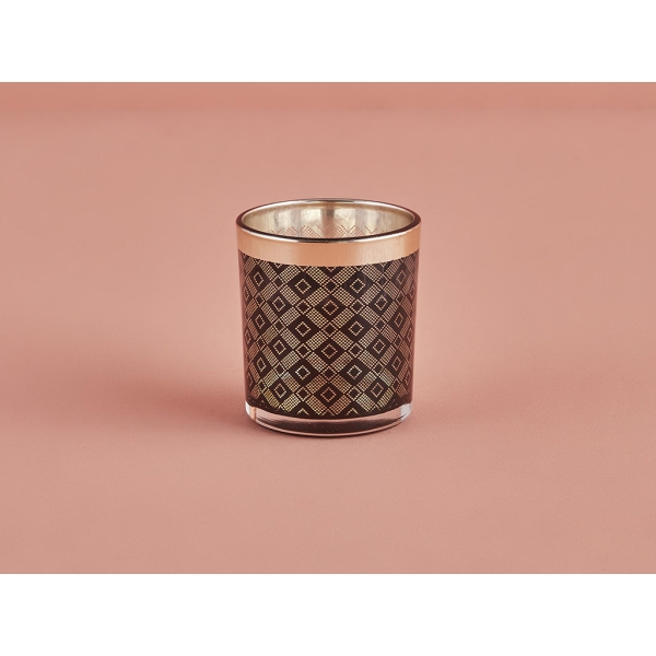 Oli Candle Holder 7 x 8 cm - Black