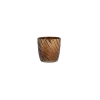 Mati Candle Holder 9 x 9 cm - Brown