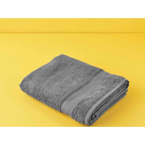 Premium Cotton Bath Towel  90 x 150 cm - Anthracite