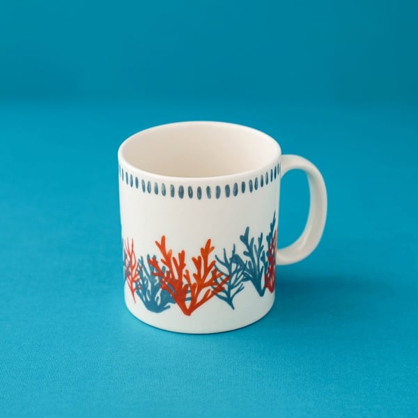 Marine Porcelain Mug 350 ml - Blue