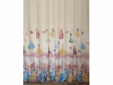 Sheer Curtain Princesses Room Ready - To - Use 140 x 270 cm - White