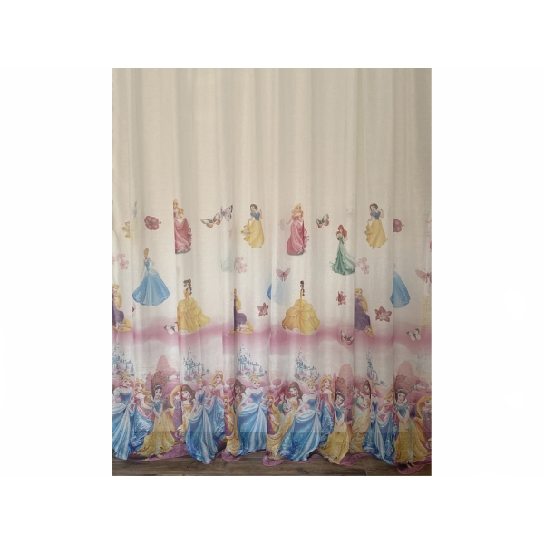 Sheer Curtain Princesses Room Ready - To - Use 140 x 270 cm - White