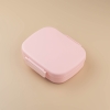 Zymta Plastic Lunch Box 17 x 21 cm (900 ml) - Pink 