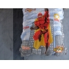3 Pieces Superhero / V1 Single Quilted Duvet Cover 180 x 230 cm - Grey