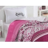 2 Pieces Little Queen / V2 Single Bedspread 180 x 240 cm - Pink