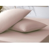 2 Pieces Flat V10 Single Ranforce Fitted Sheet Set 100 x 200 cm - Brown