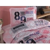 2 Pieces Denim V1 Single Bedspread Set 180 x 240 cm - Pink