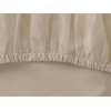Plain Cotton king Bed Sheet 180 x 200 Cm - Coffee Foam