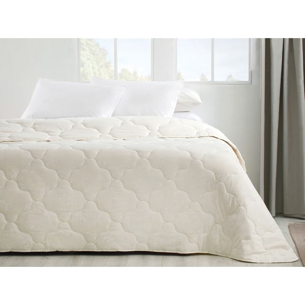 Comfy Cotton Double Quilt 195 x 215 cm - White