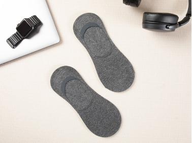Everyday Cotton Men's Flats 2 Pack Socks - Anthracite