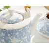 Bloom New Bone Teapot 1 L - White / Blue