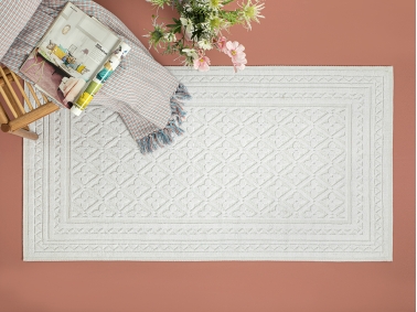 Ronita Cotton Rug 120 x 180 Cm - White