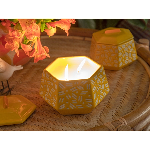 Crispy Scented Candle 345 G - Yellow