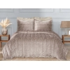 6 Pieces Alba Cinnamon Double Bedspread Comfort Set 230 x 250 cm - Beige