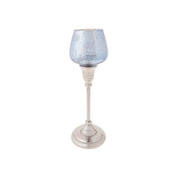 Lucca Tealight Candle Holder 27 cm - Blue