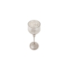 Lucca Candle Holder 28 cm - Silver