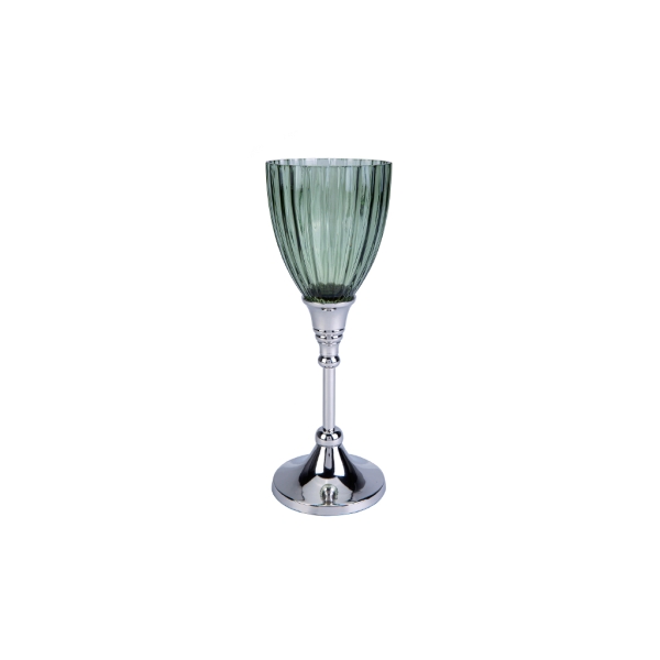 Stand Green Candle Holder 37 cm