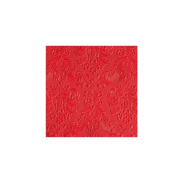 Elegance Napkin 16 x 16 cm - Red