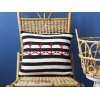 Anchor Knitwear Decorative Cushion 45 x 45 cm - Black / White