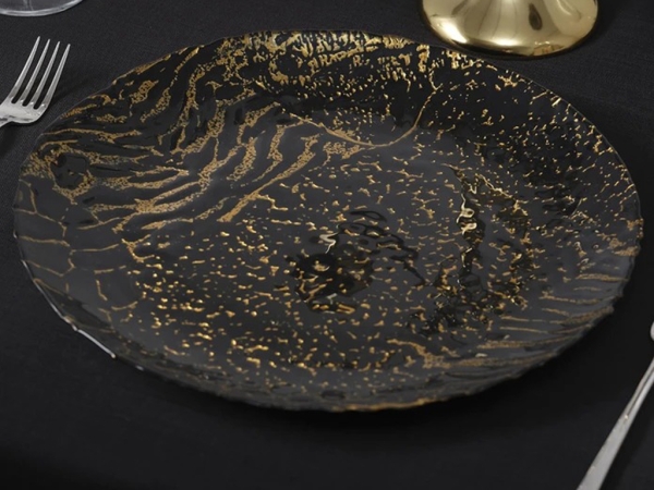 Tiger Service Plate 33 cm - Black 