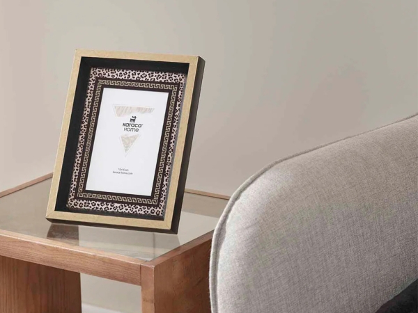 Wild Touch Leopard Frame 18 x 24 cm - Black / Grey 