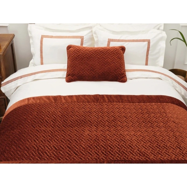 3 Pieces Bruce Tracin Bed Runner Set 90 cm x 250 cm- Brown