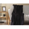 Fiona Well soft Tv Blanket 130 x 180 cm - Black