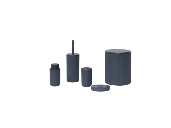 5 Pieces Marcello Bathroom Set - Anthracite