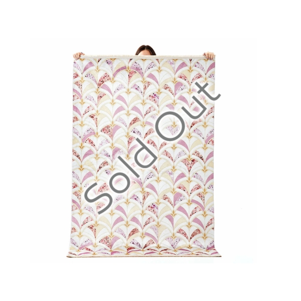 Art Trend Minka Cashmere Decorative Carpet 160 x 230 cm - Pink / White