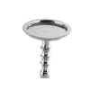 2 Pieces Lina Candlestick 21 x 10 cm - Silver 