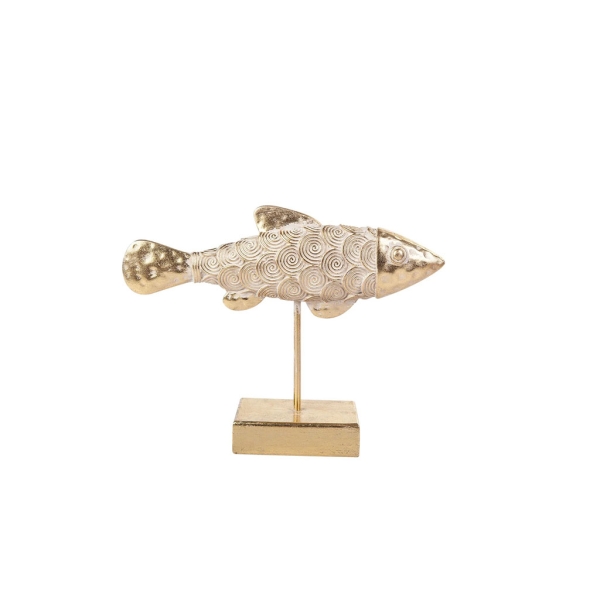 Roe Nova Fish Trinket 25 x 19 cm - Gold