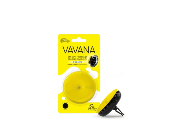 Vavana Car Air Freshener Energetic - Yellow