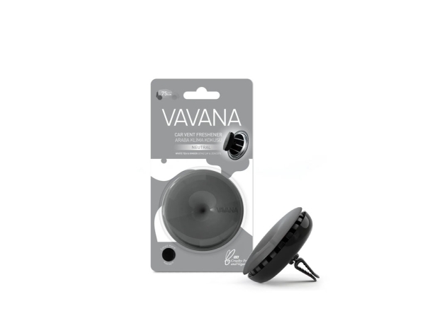 Vavana Car Air Freshener Neutral - Grey