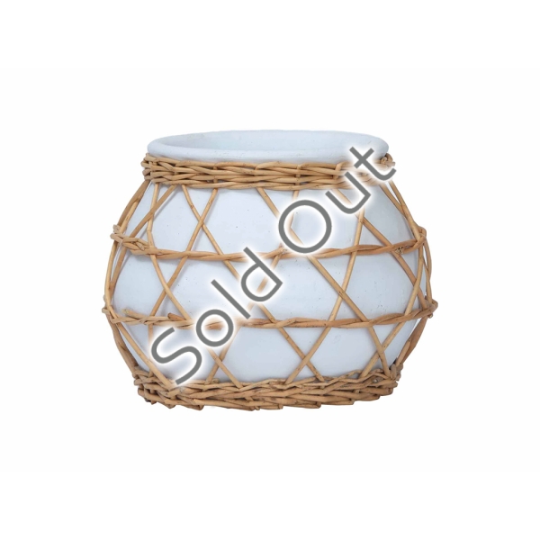 Melanie Vase 15 cm - Beige